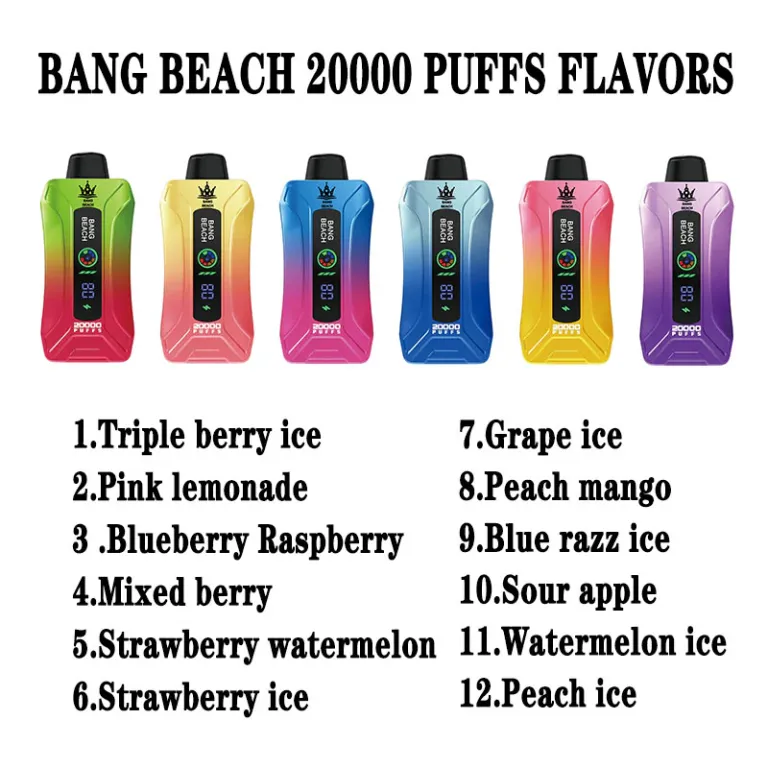 Bang Beach 20000 Puffs Vape za enkratno uporabo na debelo