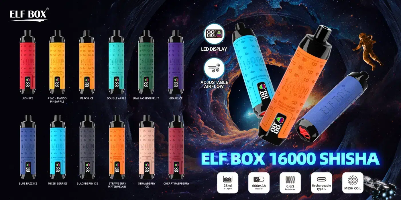 ELF BOX SHISHA 16000 13