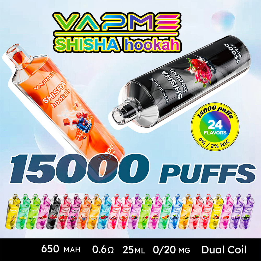 VAPME SHISHA 15000 VAPME SHISHA 15000
