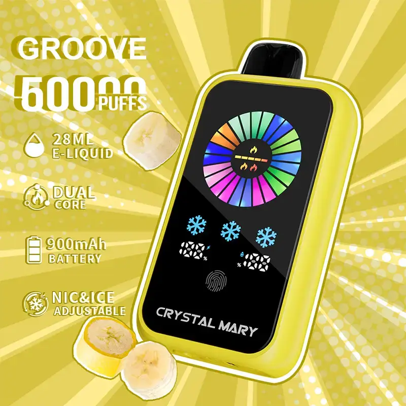 Crystal Groove 50000 bonbonov Banana Taffy Freeze 800x Crystal Groove 50000 bonbonov Banana Taffy Freeze 800x